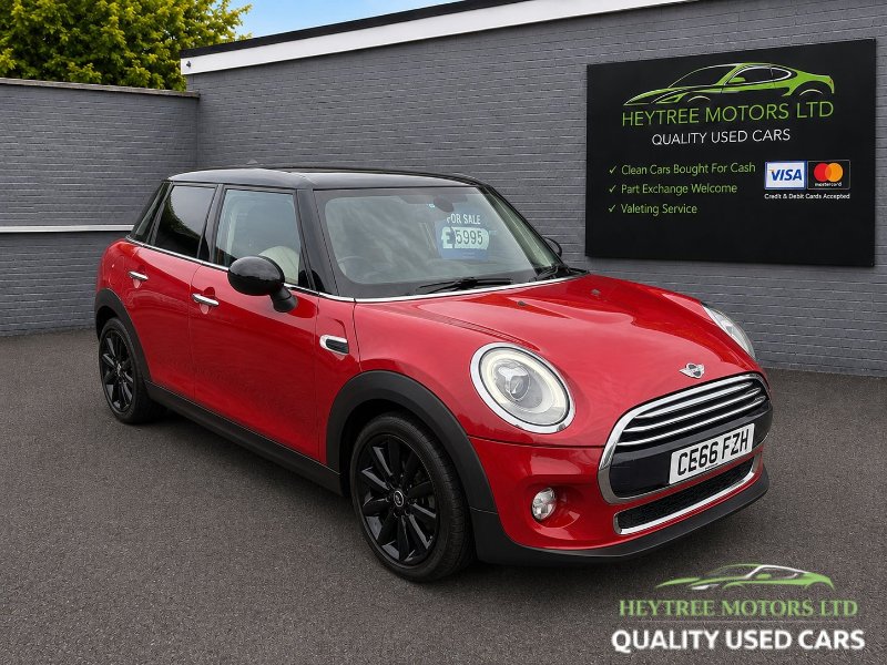 2016 Mini Hatch 1.5 Cooper Hatchback 5dr Petrol Manual Euro 6 s/s 136 ps