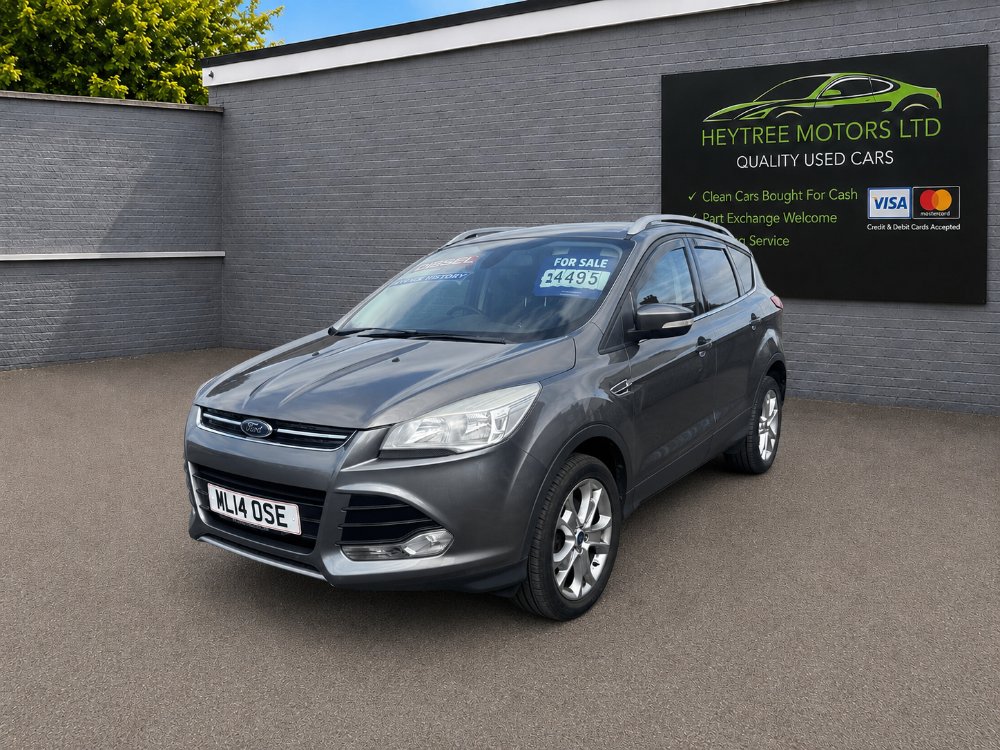 Grey Ford Kuga 2.0 TDCi Titanium SUV 5dr Diesel Manual 2WD Euro 5 140 ps