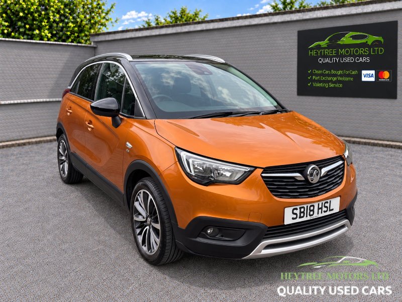 2018 Vauxhall Crossland X 1.2 Elite Nav SUV 5dr Petrol Manual Euro 6 81 ps