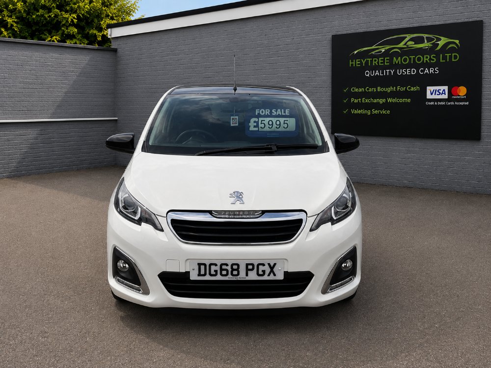 Peugeot 108 1.0 Allure Hatchback 5dr Petrol Manual Euro 6 72 ps for sale in Blackpool