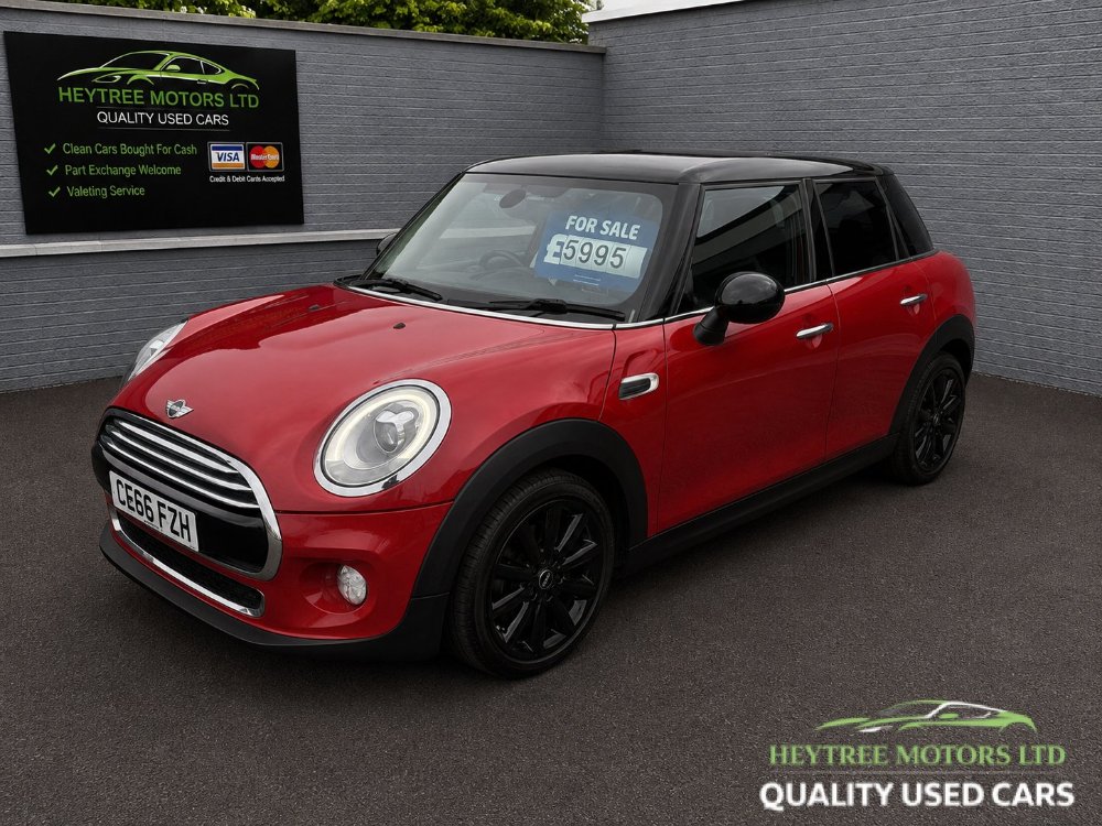 Red Mini Hatch 1.5 Cooper Hatchback 5dr Petrol Manual Euro 6 s/s 136 ps