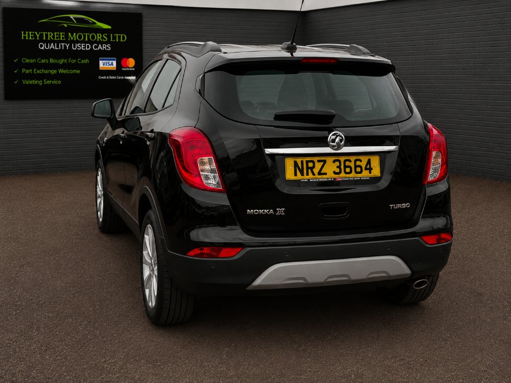 Black 2018 Vauxhall Mokka X 1.4i Turbo Active SUV 5dr Petrol Auto Euro 6 140 ps in Blackpool