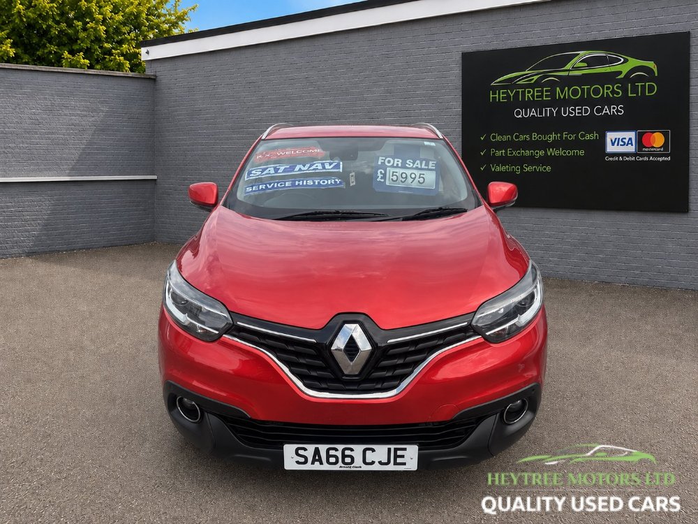 Renault Kadjar 1.2 TCe Dynamique S Nav SUV 5dr Petrol Manual Euro 6 s/s 130 ps for sale in Blackpool