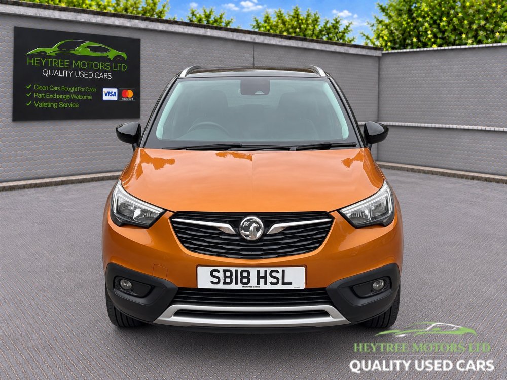 2018 Vauxhall Crossland X SUV 1.2 Elite Nav SUV 5dr Petrol Manual Euro 6 81 ps
