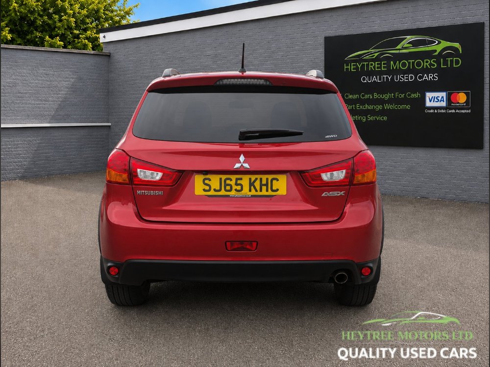 2015 Mitsubishi ASX SUV 2.2 DI-D ZC-H SUV 5dr Diesel Auto 4WD Euro 6 147 ps