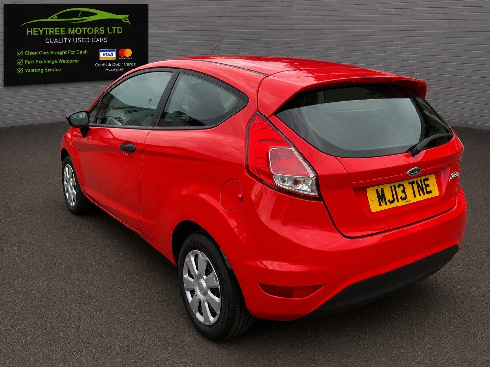 Red Ford Fiesta 1.25 Studio Hatchback 3dr Petrol Manual Euro 5 60 ps