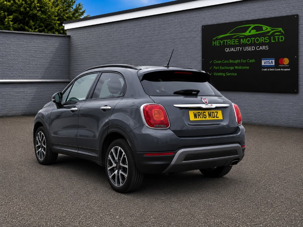 Grey 2016 Fiat 500X 1.6 MultiJetII Cross Plus SUV 5dr Diesel Manual Euro 6 s/s 120 ps in Blackpool
