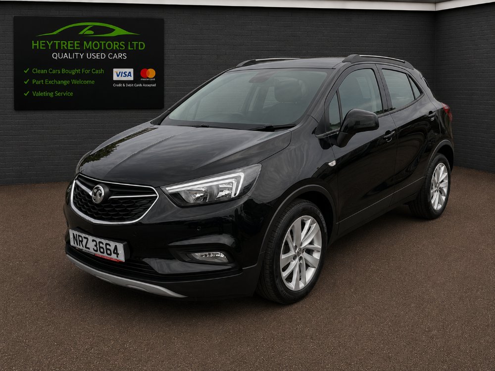 Black Vauxhall Mokka X 1.4i Turbo Active SUV 5dr Petrol Auto Euro 6 140 ps