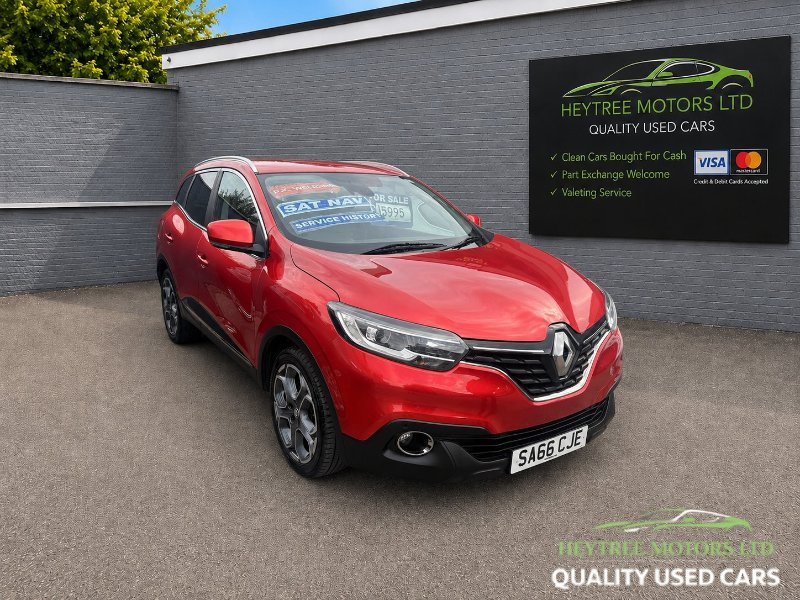 2016 Renault Kadjar 1.2 TCe Dynamique S Nav SUV 5dr Petrol Manual Euro 6 s/s 130 ps