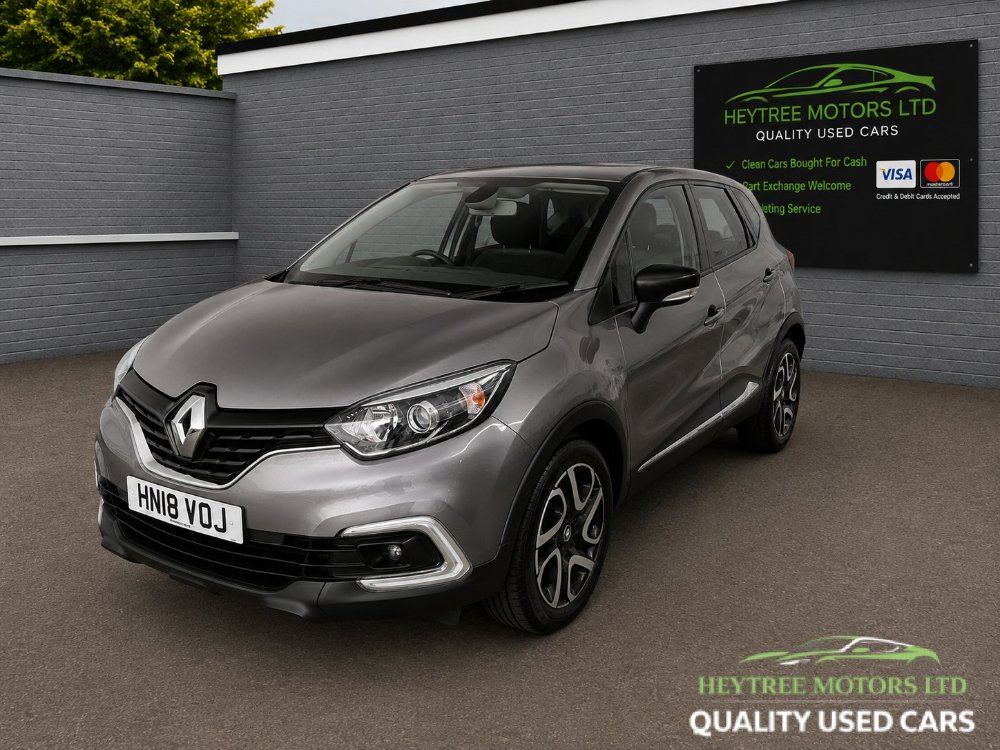 Grey Renault Captur 0.9 TCe ENERGY Dynamique Nav SUV 5dr Petrol Manual Euro 6 s/s 90 ps