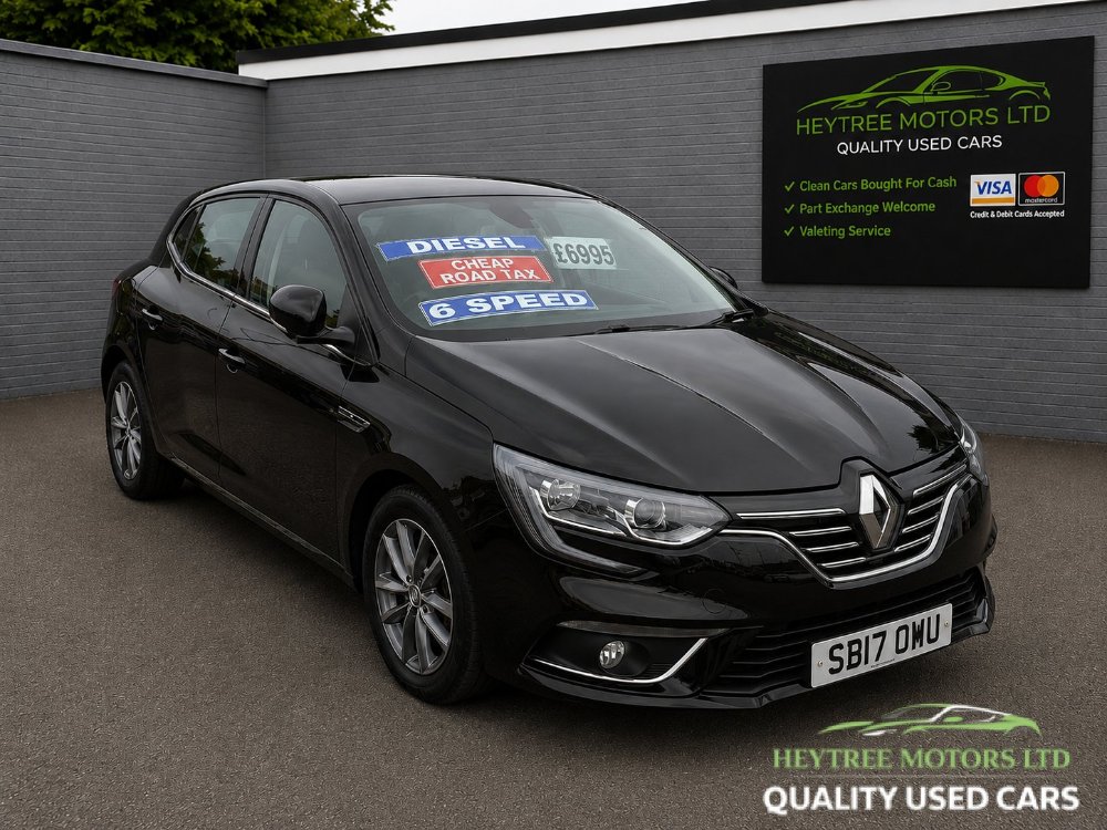 2017 Renault Megane 1.5 dCi Dynamique Nav Hatchback 5dr Diesel Manual Euro 6 s/s 110 ps