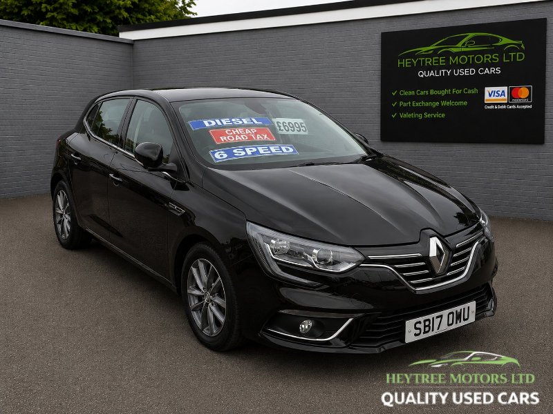 2017 Renault Megane 1.5 dCi Dynamique Nav Hatchback 5dr Diesel Manual Euro 6 s/s 110 ps