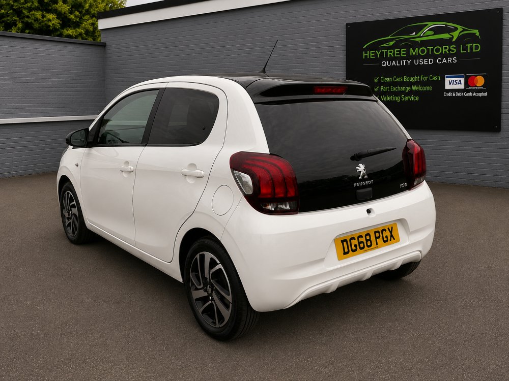 2018 Peugeot 108 Hatchback 1.0 Allure Hatchback 5dr Petrol Manual Euro 6 72 ps