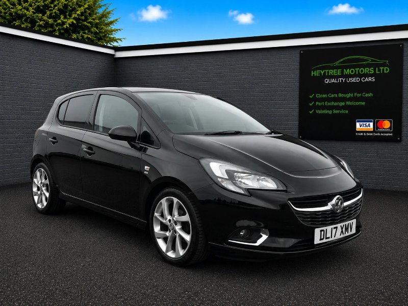 2017 Vauxhall Corsa 1.4i ecoFLEX SRi VX Line Hatchback 5dr Petrol Manual Euro 6 90 ps