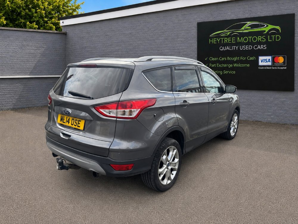 Grey 2014 Ford Kuga 2.0 TDCi Titanium SUV 5dr Diesel Manual 2WD Euro 5 140 ps in Blackpool