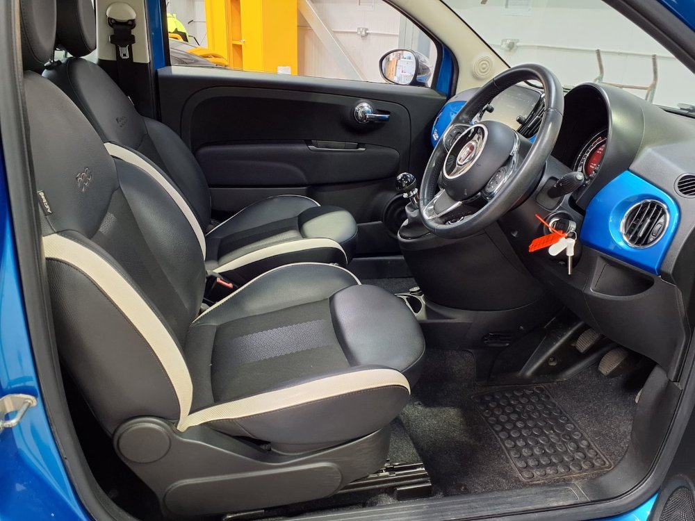2018 Fiat 500 Hatchback 1.2 Mirror Hatchback 3dr Petrol Manual Euro 6 s/s 69 bhp