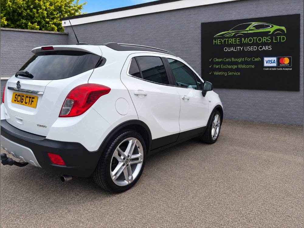 White 2016 Vauxhall Mokka 1.4i Turbo Limited Edition SUV 5dr Petrol Manual 2WD Euro 6 s/s 140 ps in Blackpool